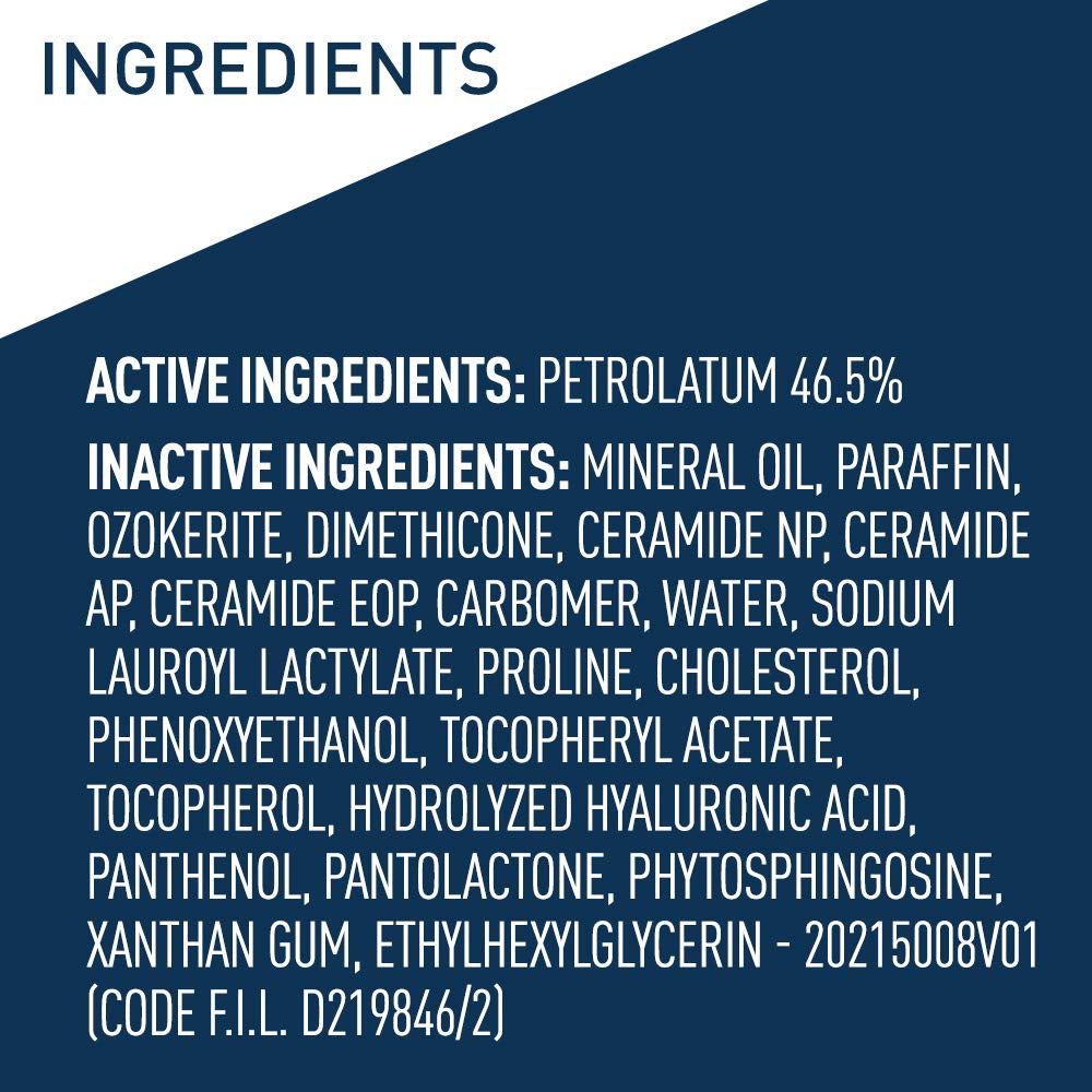 Cerave 590101 Healing Ointment with Petrolatum Ceramides for Protecting and Soothing Cracked, 12 Oz