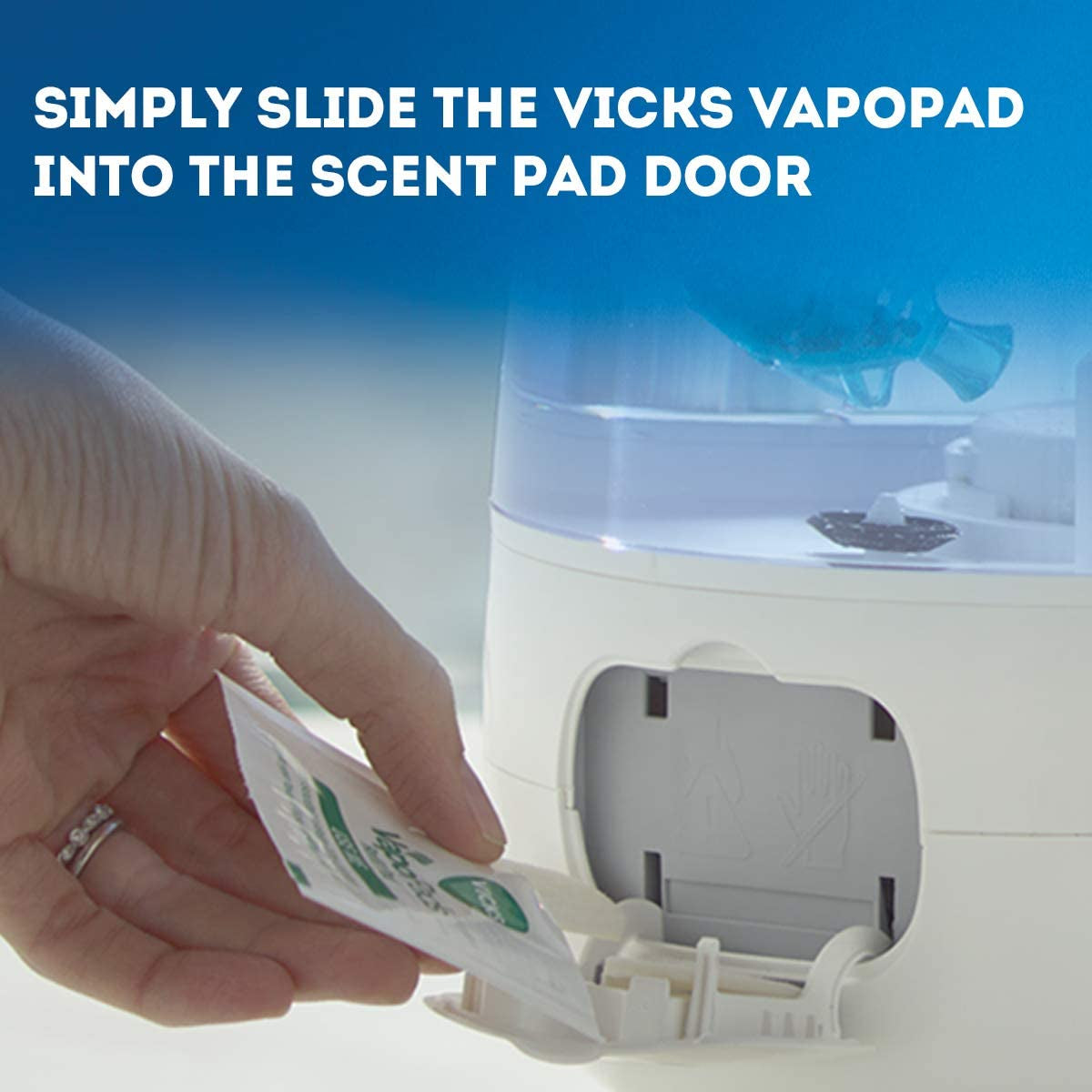 Vicks Vapopads, 6 Count - Soothing Menthol Vapor Pads for Vicks Humidifiers, Vaporizers, Waterless Vaporizers, and Plug-Ins, VSP-19