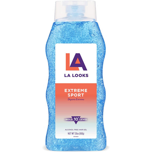 L.A.Looks Sport X-Treme Hold Level 10+ Hold Hair Gel - 20 Oz