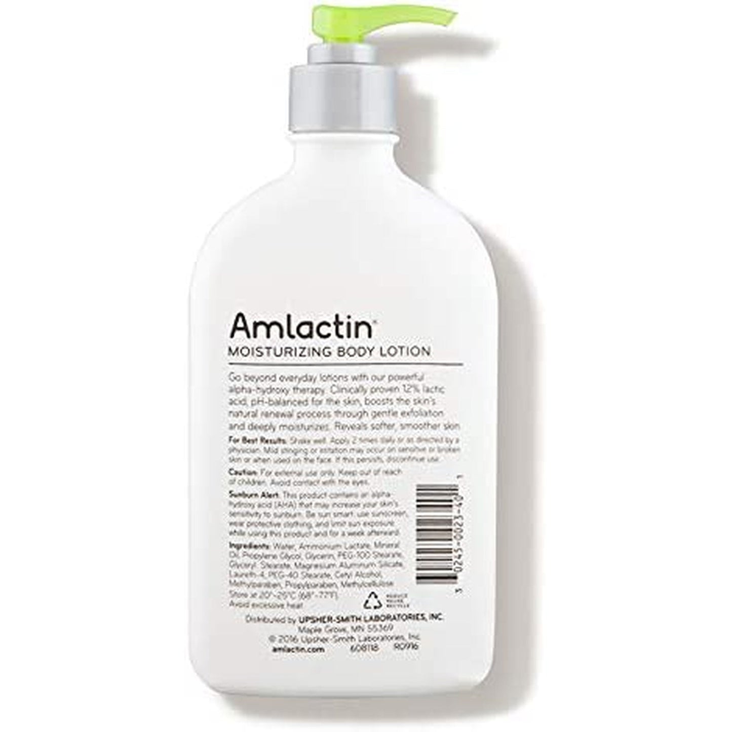 Amlactin Daily Moisturizing Body Lotion | Instantly Hydrates, Relieves Roughness | Powerful Alpha-Hydroxy Therapy Gently Exfoliates | Smooths Rough, Dry Skin | Paraben-Free 7.9 Oz