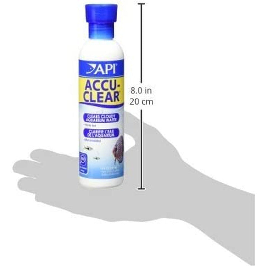 API ACCU-CLEAR Freshwater Aquarium Water Clarifier 8-Ounce Bottle