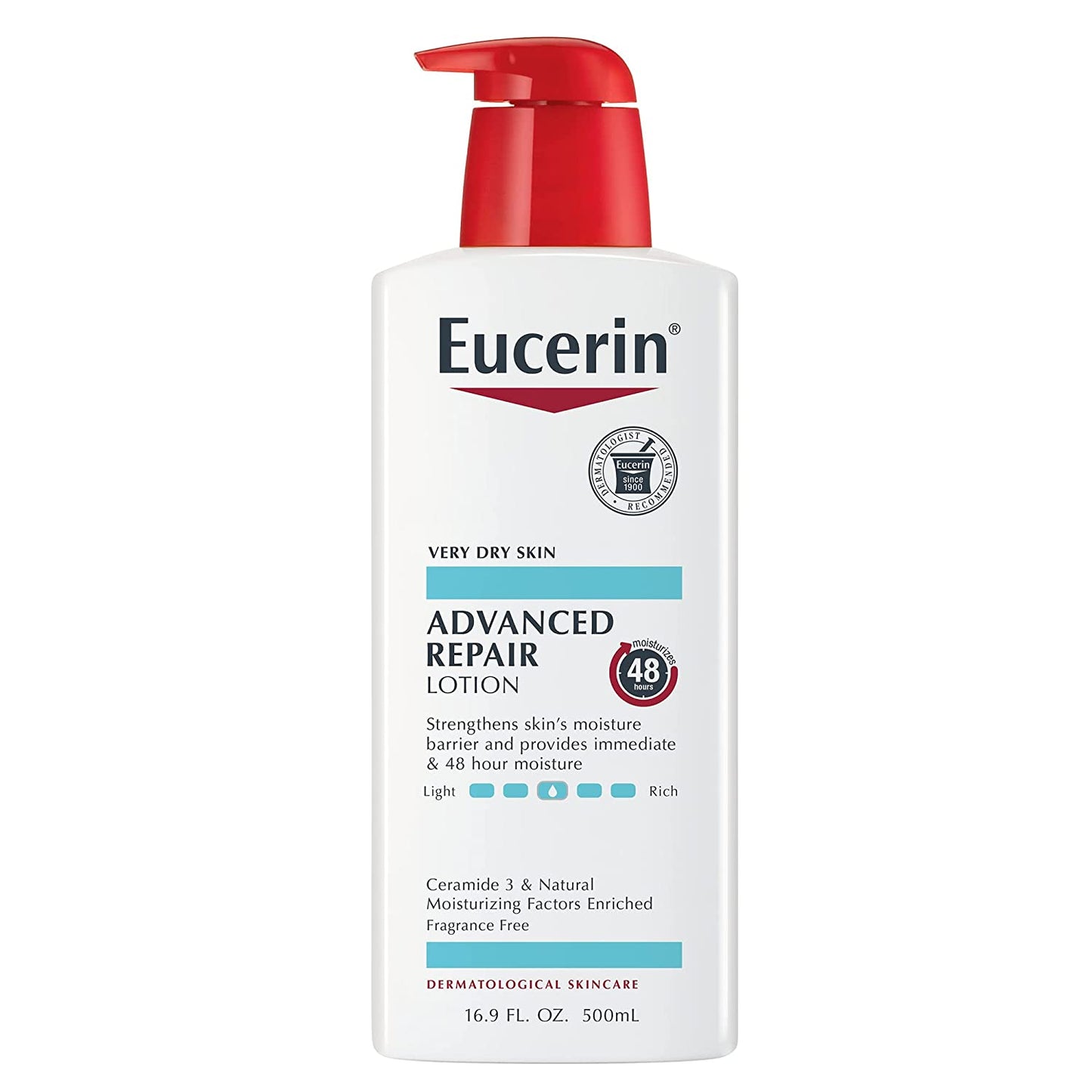 Eucerin Advanced Repair Body Lotion 16.9 Fluid Ounce