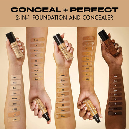 MILANI Conceal + Perfect 2-In-1 Foundation + Concealer - Warm Beige