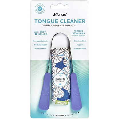 Stainless Steel Tongue Cleaner (Colours May Vary).