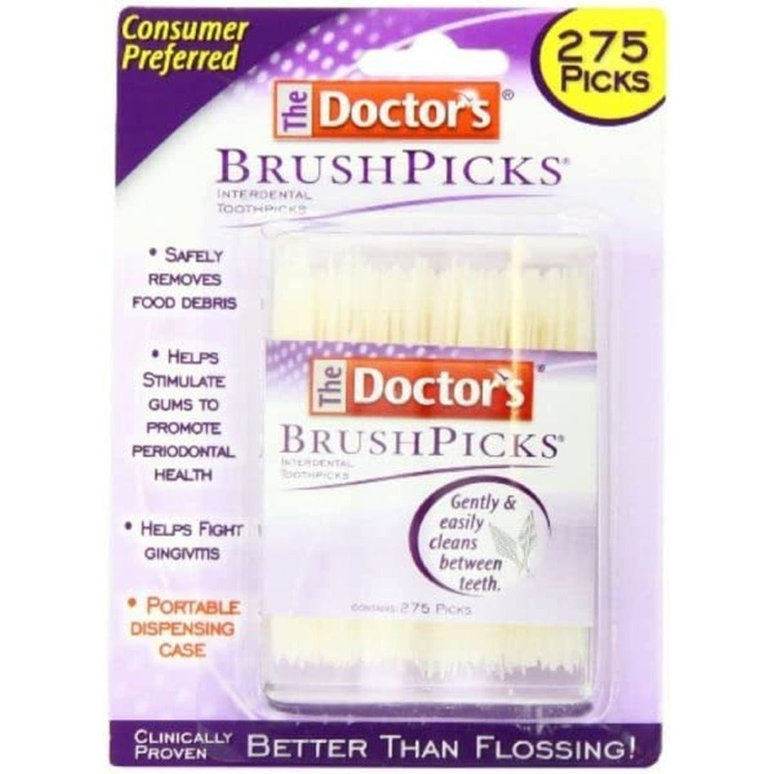 Doctors Brush Picks 275 Count (3 Pack)