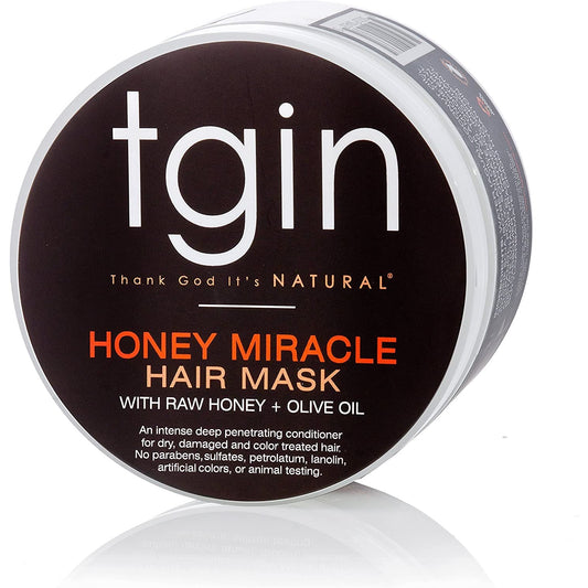 TGIN Honey Miracle Hair Mask Deep Condit 12 Oz