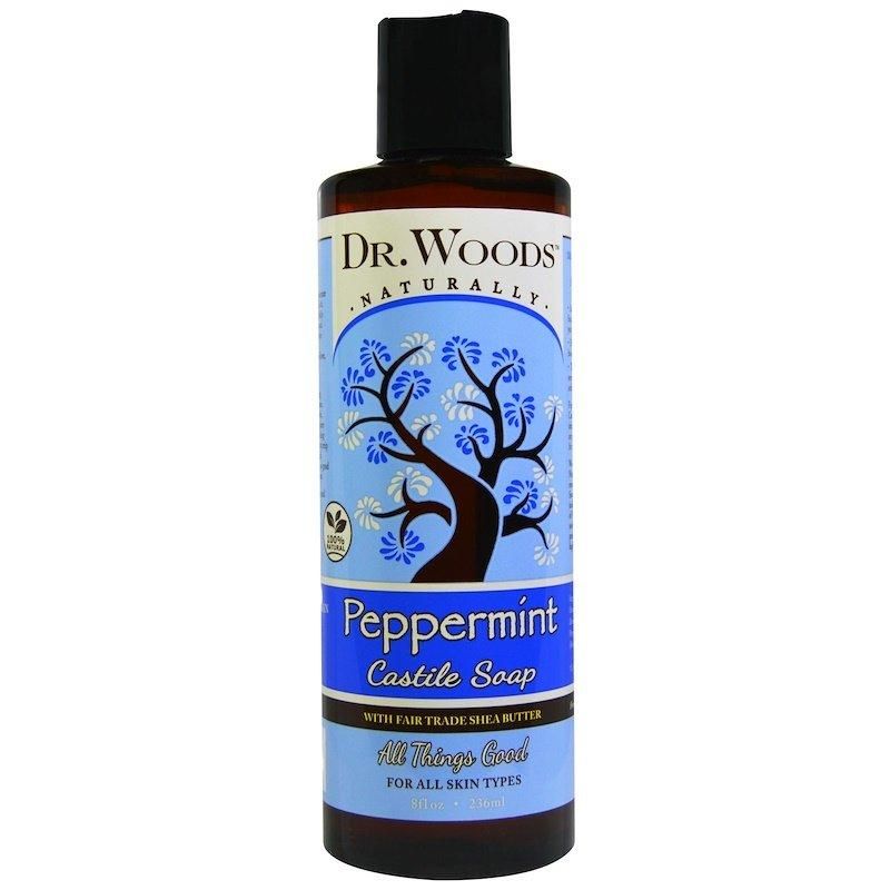 Dr. Woods Castile Soap with Fair Trade Shea Butter, 8 fl oz (236 ml) - USA in UK