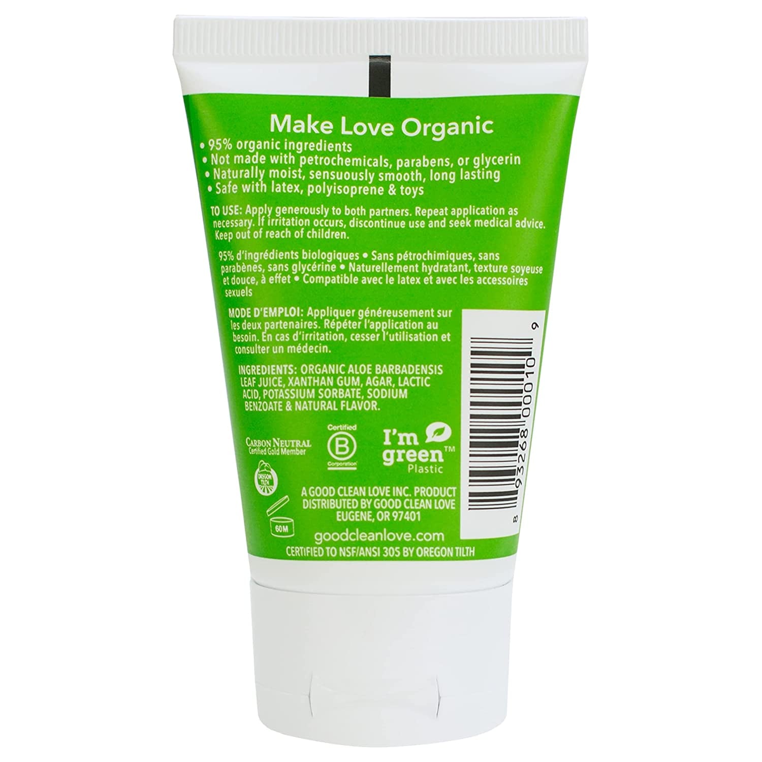 Good Clean Love Almost Naked Lubricant, 1.5 Fluid Ounce