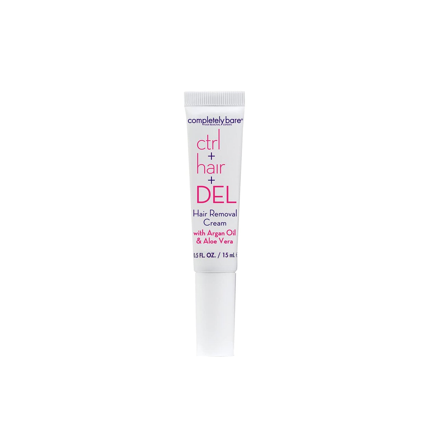 Completely Bare Ctrl+Hair+Del Targeted Hair Removal Cream - Moisturizing Argan Oil & Aloe Vera