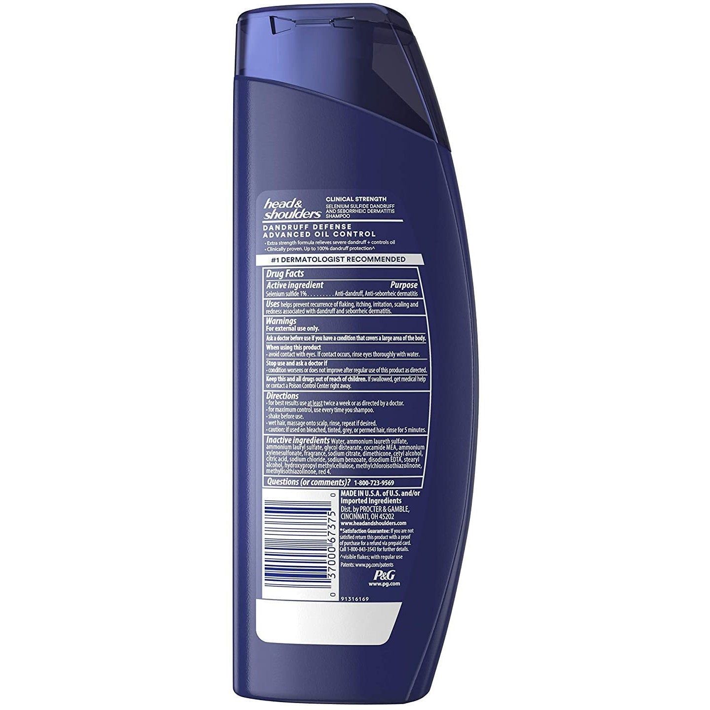 Head & Shoulders Clinical Strength Dandruff Shampoo, 13.5 Oz - USA in UK