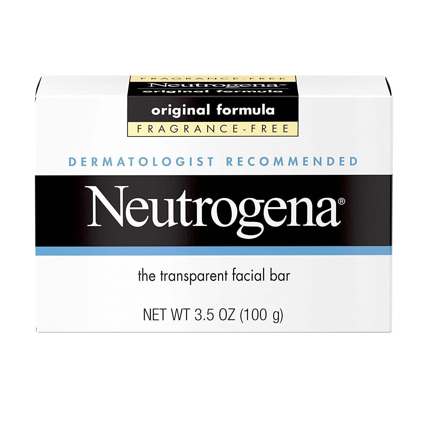 Neutrogena Transparent Facial Riegel, 3.5Oz