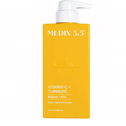 Medix 5.5 Vitamin C Cream with Turmeric Face & Body Moisturiser 15 oz