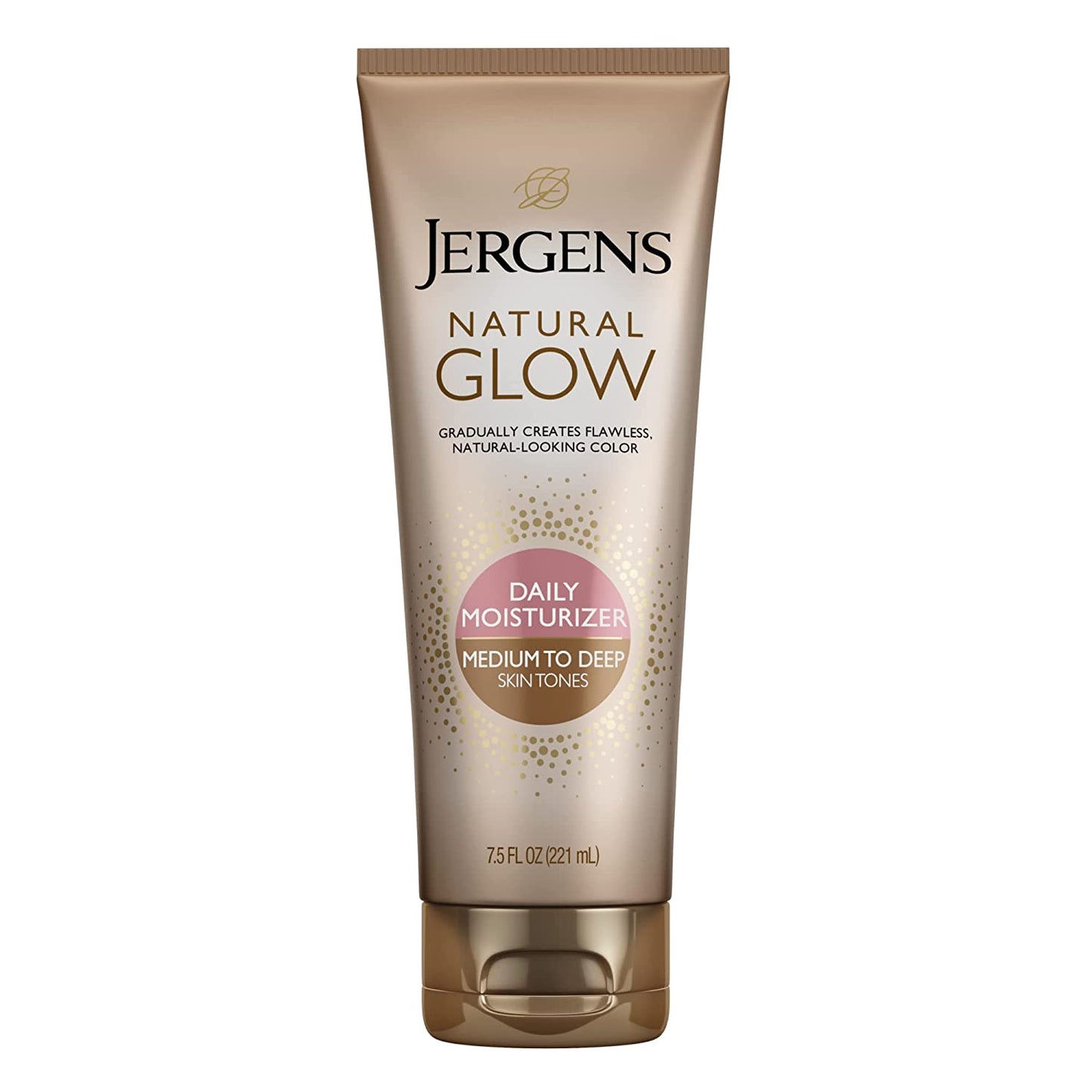 Jergens Nat Glow Med/Tan Size 7.5Z Jergens Natural Glow Daily Moisturizer for Medium/Tan Skin