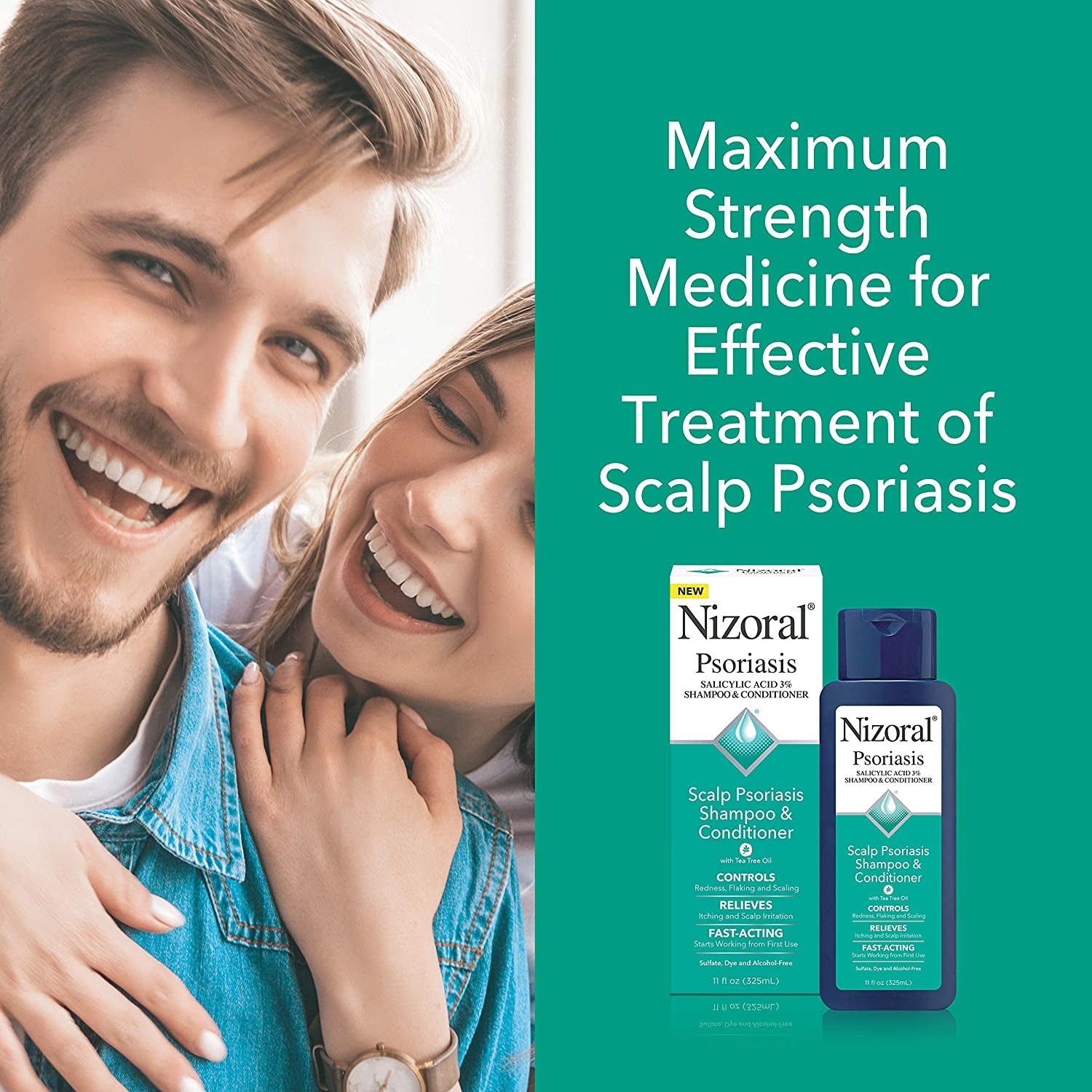 Nizoral Psoriasis Shampoo & Conditioner Twinpack, 2 Count