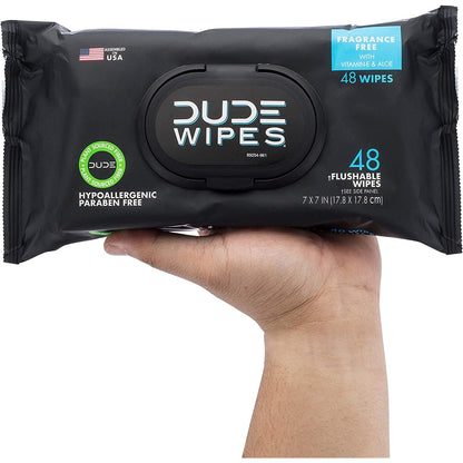 Dude Wipes DW-CE-6 Dispenser Pack44; 48 Count