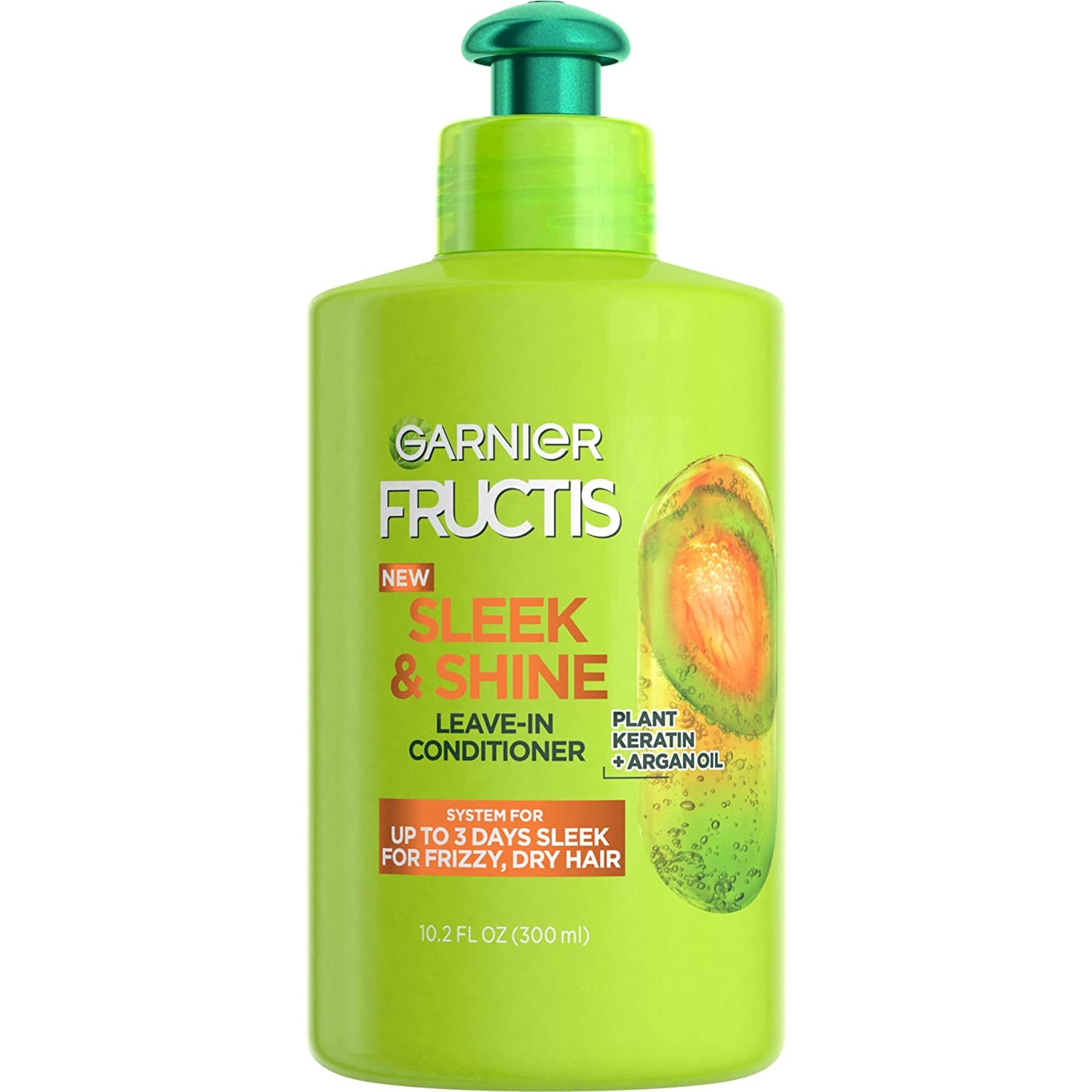 Garnier Fructis Sleek & Shine Intensely Smooth Leave-In Conditioning Cream 10.2 Oz