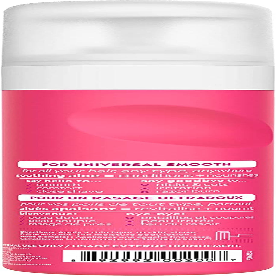 Eos Ultra Moisturizing Shave Cream - Pomegranate Raspberry | 24 Hour Moisture | 7 Fl Oz.