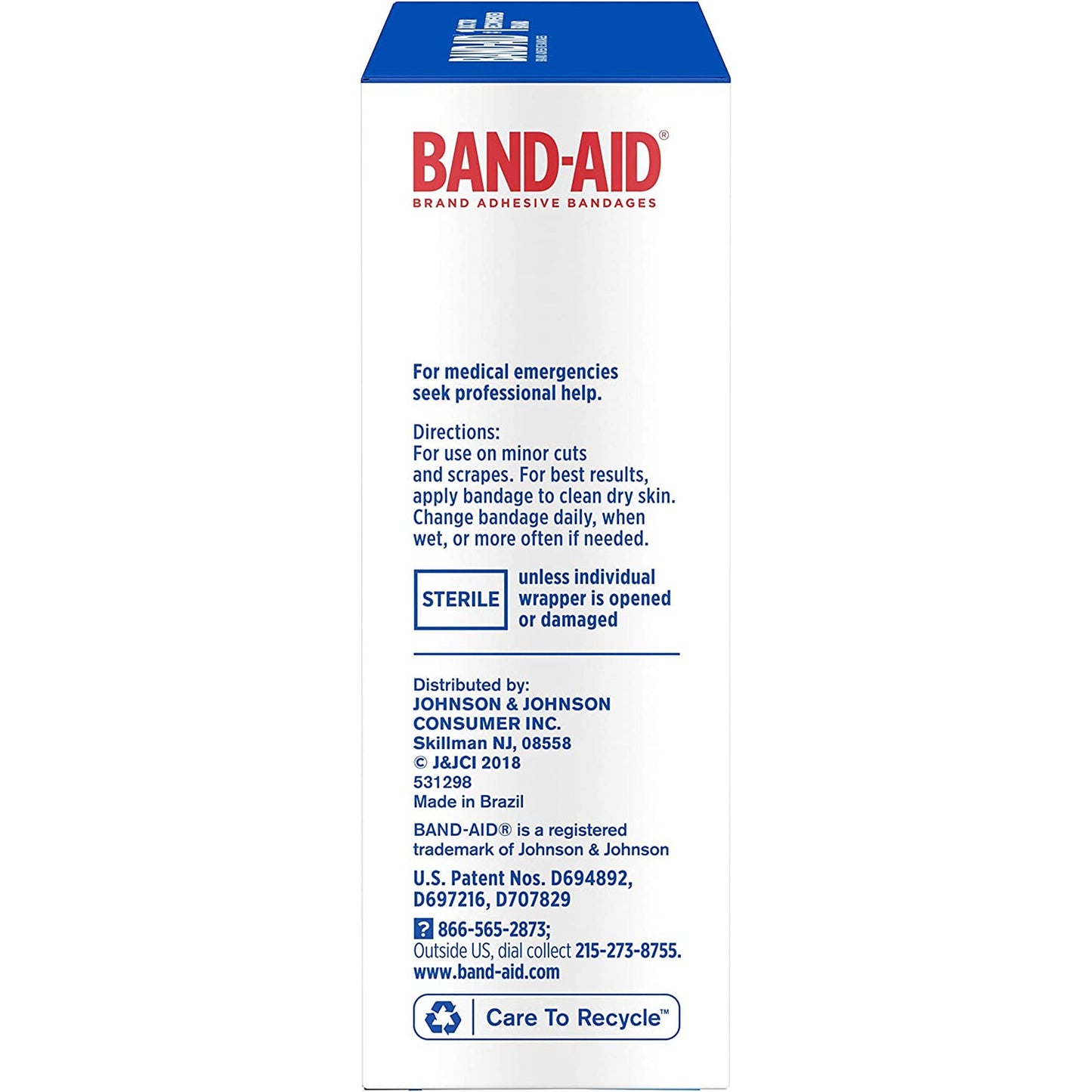 Band-Aid Comfort-Flex Adhesive Bandages-Plastic-60Ct, Family Pack