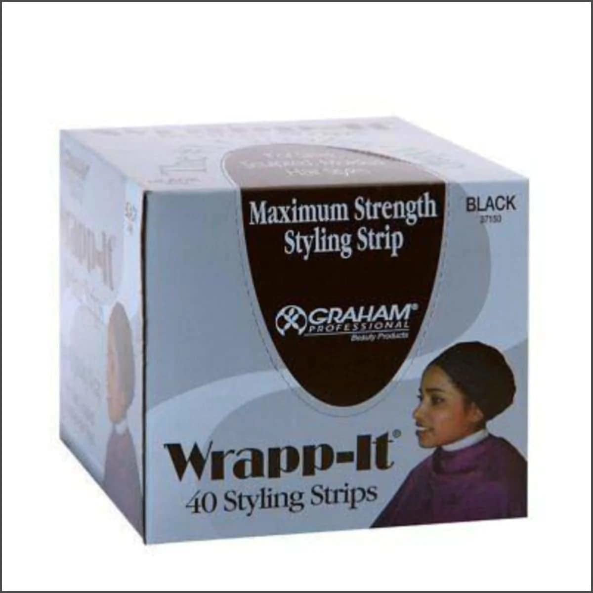 Graham Professional Beauty Wrapp-It White Styling Strips 40 Styling Strips