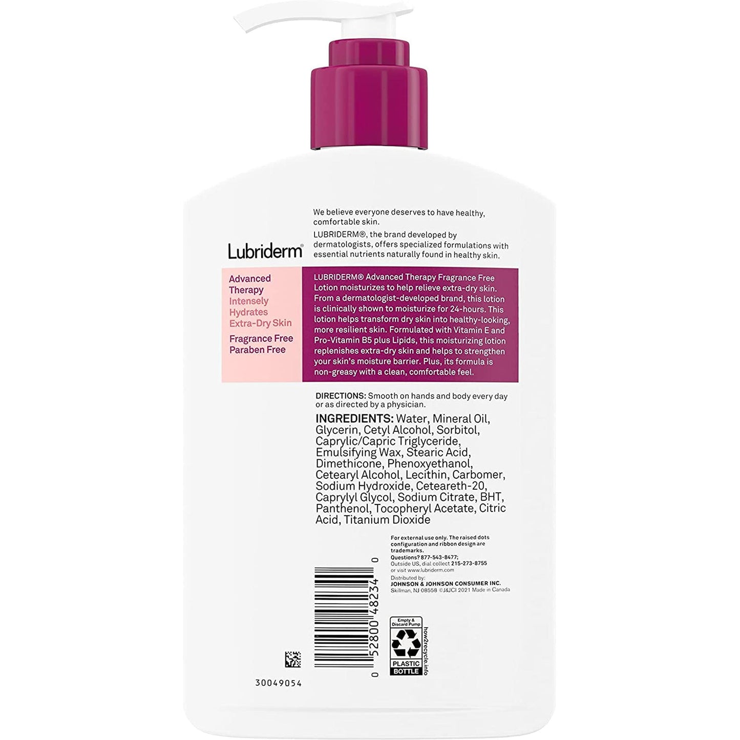 Lubriderm Advanced Therapy Lotion 16 Ounce by Lubriderm