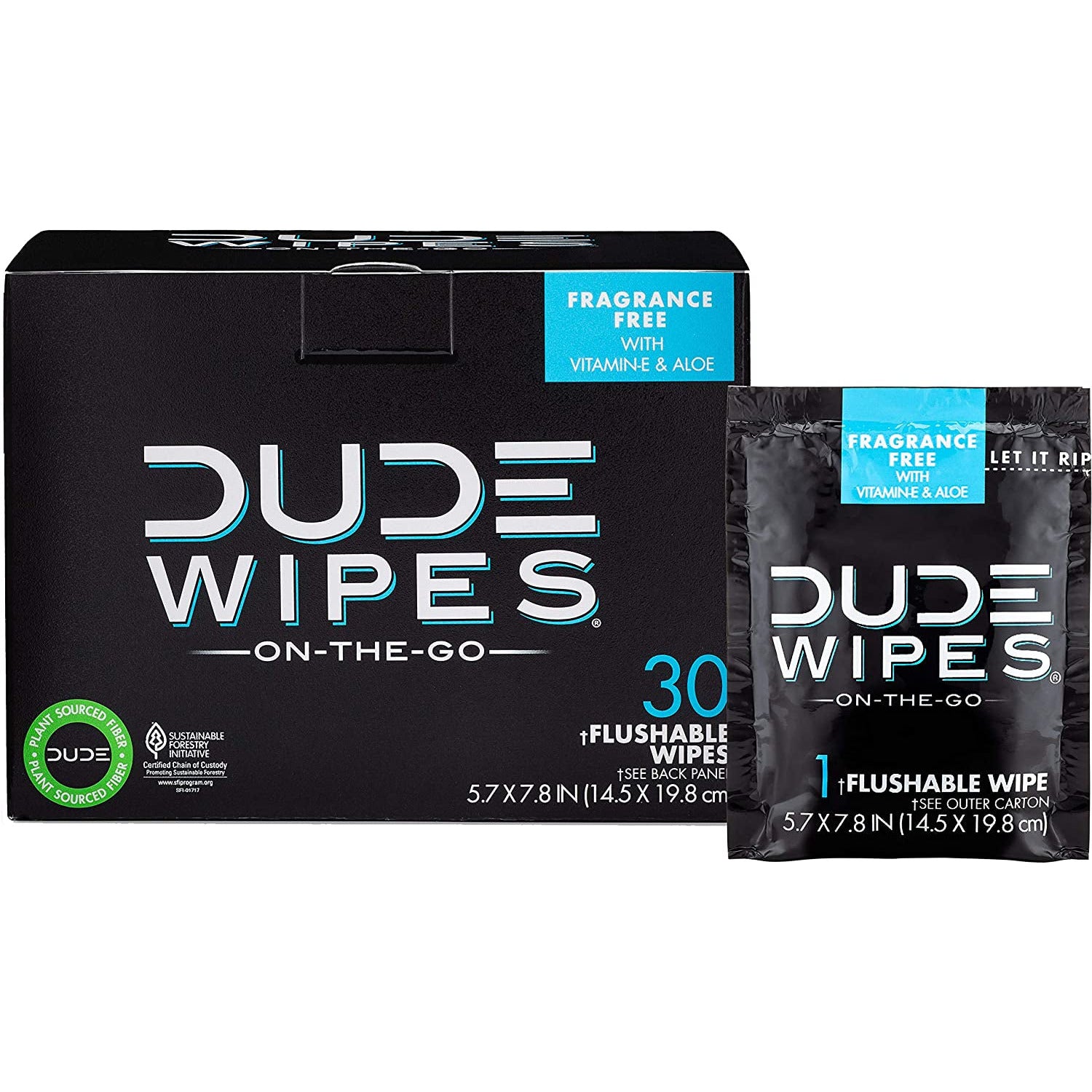 Dude Products Dude Wipes Box of 30