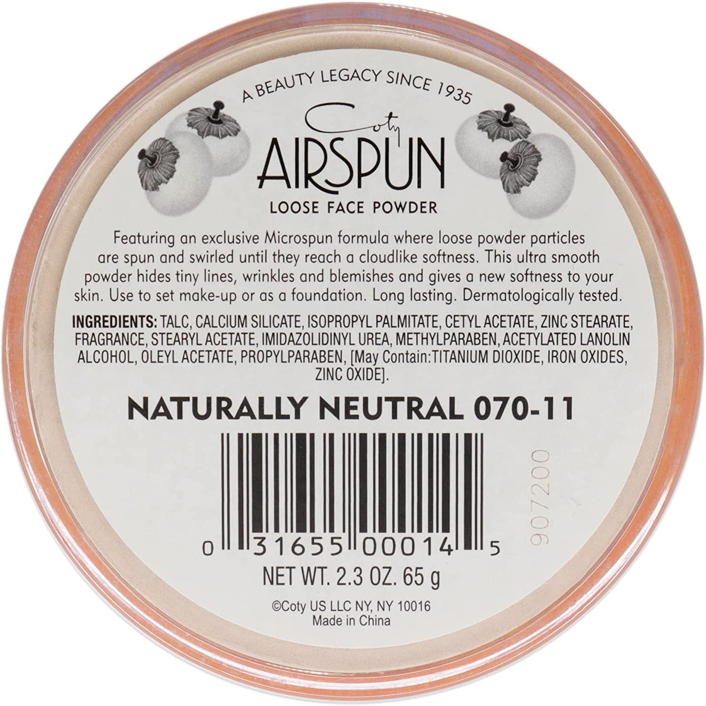 COTY Airspun Loose Face Powder - Naturally Neutral