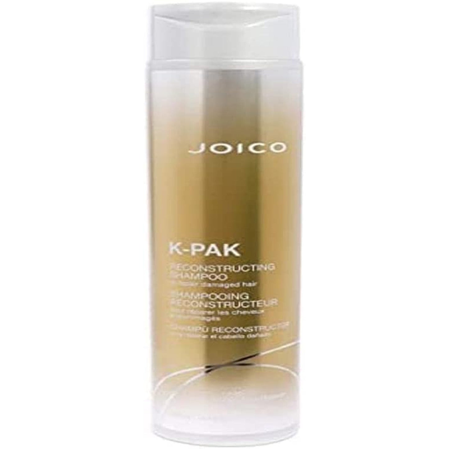 Joico K-Pak Shampoo for Damaged Hair, Bio-Advanced Peptide Complex, 300 Ml