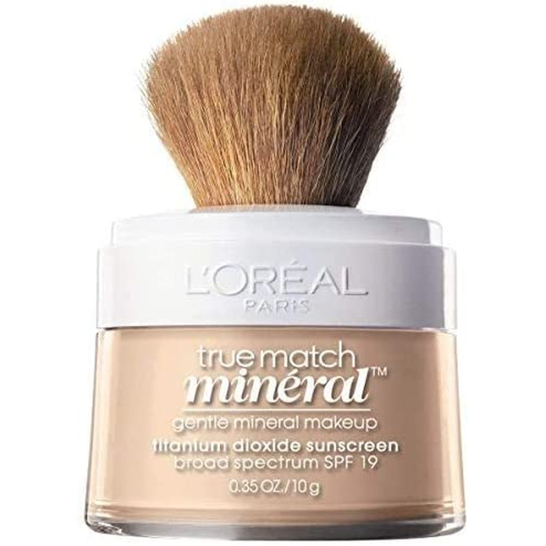 L'Oreal Paris True Match Naturale Mineral Foundation, Soft Ivory, 0.35 Ounce