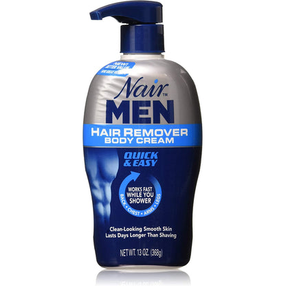 Nair Men Hair Removal Body Cream 13 Oz (Pack of 3)