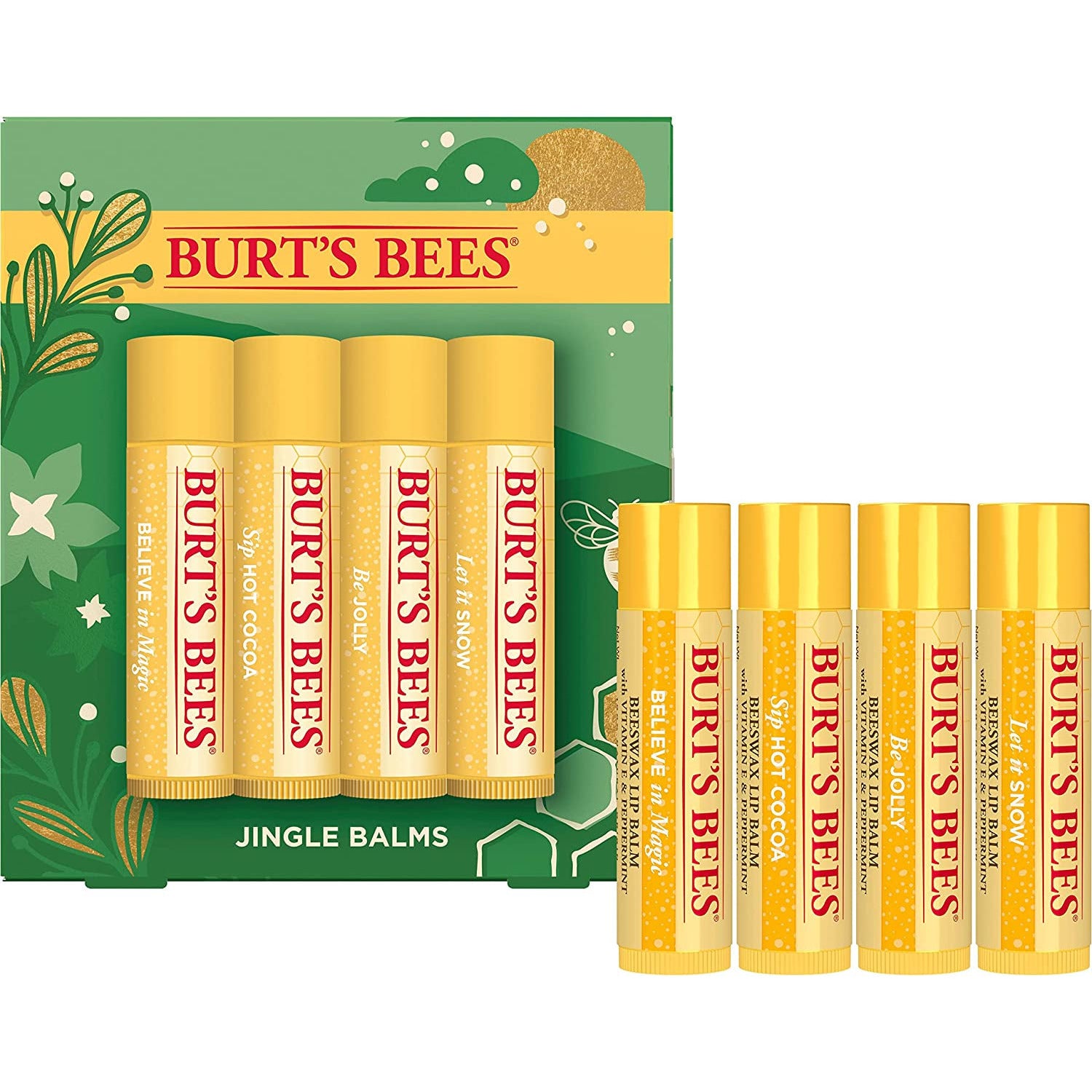 BURTS BEES JINGLE BALMS GIFT SET