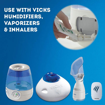 Vicks Vapopads, 6 Count - Soothing Menthol Vapor Pads for Vicks Humidifiers, Vaporizers, Waterless Vaporizers, and Plug-Ins, VSP-19