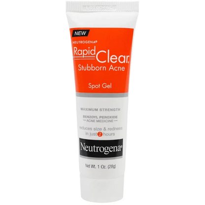 Neutrogena, Rapid Clear, Stubborn Acne Spot Gel, Max Strength, 1 oz (28 g) - USA in UK