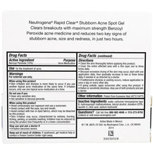 Neutrogena Rapid Clear Stubborn Acne Spot Gel 10% Benzoyl Peroxide 1 oz