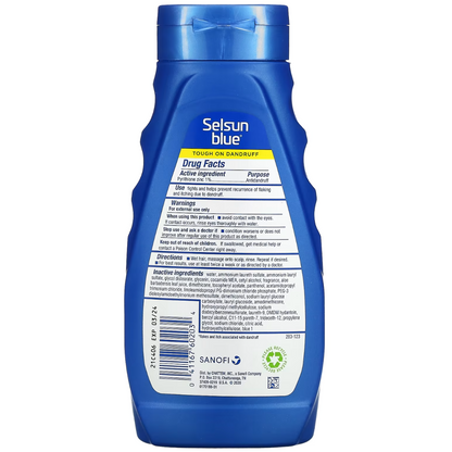 Selsun Blue, Antidandruff Shampoo, Itchy Dry Scalp, 11 fl oz (325 ml)