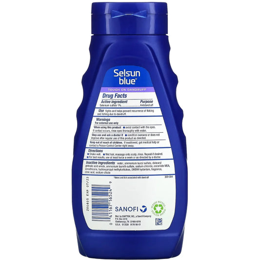 Selsun Blue Antidandruff Shampoo and Conditioner 1% Selenium Sulfide 11 fl oz (325ml)