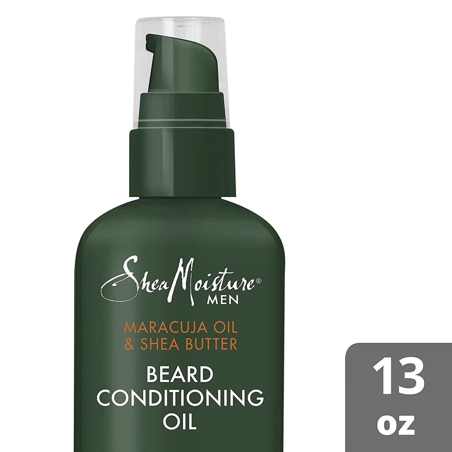 Shea Moisture Mens Beard Conditioning Oil, All Natural Ingredients, Made with Maracuja & Shea Oils, Soften and Condition While Restoring Moisture to Full Beard, 3.2 Ounce