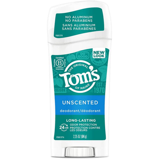 Tom'S of Maine Natural Long-Lasting Deodorant, Unscented, 64G