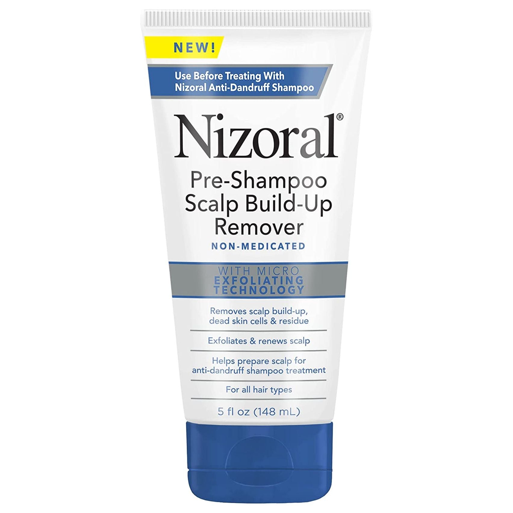 Nizoral Pre-Shampoo Scalp Build-Up Remover - Exfoliates and Renews Helps Prepare for Anti-Dandruff Shampoo Treatment, 5 Oz