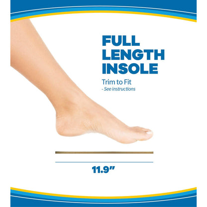 Dr. Scholl'S Comfort Double Air-Pillo Insoles, 1 Pair, Men Size 7-13, Women Size 5-10