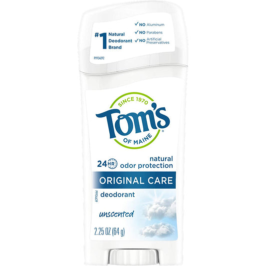 Tom'S of Maine Unscented Deodorant Stick 64 Ml