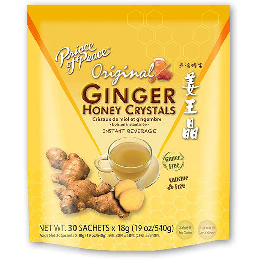 Best Ginger Tea with Honey Crystals 30 Bags