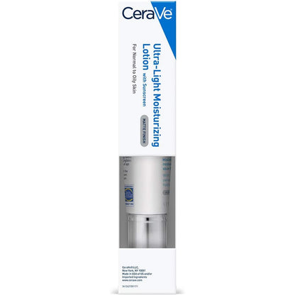 Cerave Ultra-Light Face Lotion/Face Moisturizer with Sunscreen (SPF 30) for Daily Use, 1.7 Oz