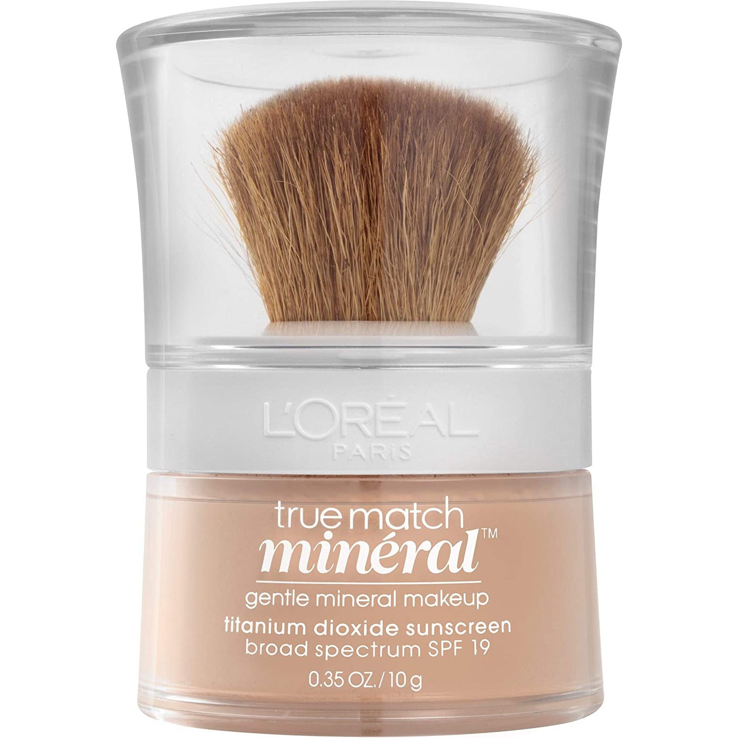 L'Oreal Paris True Match Naturale Mineral Foundation, Soft Ivory, 0.35 Ounce