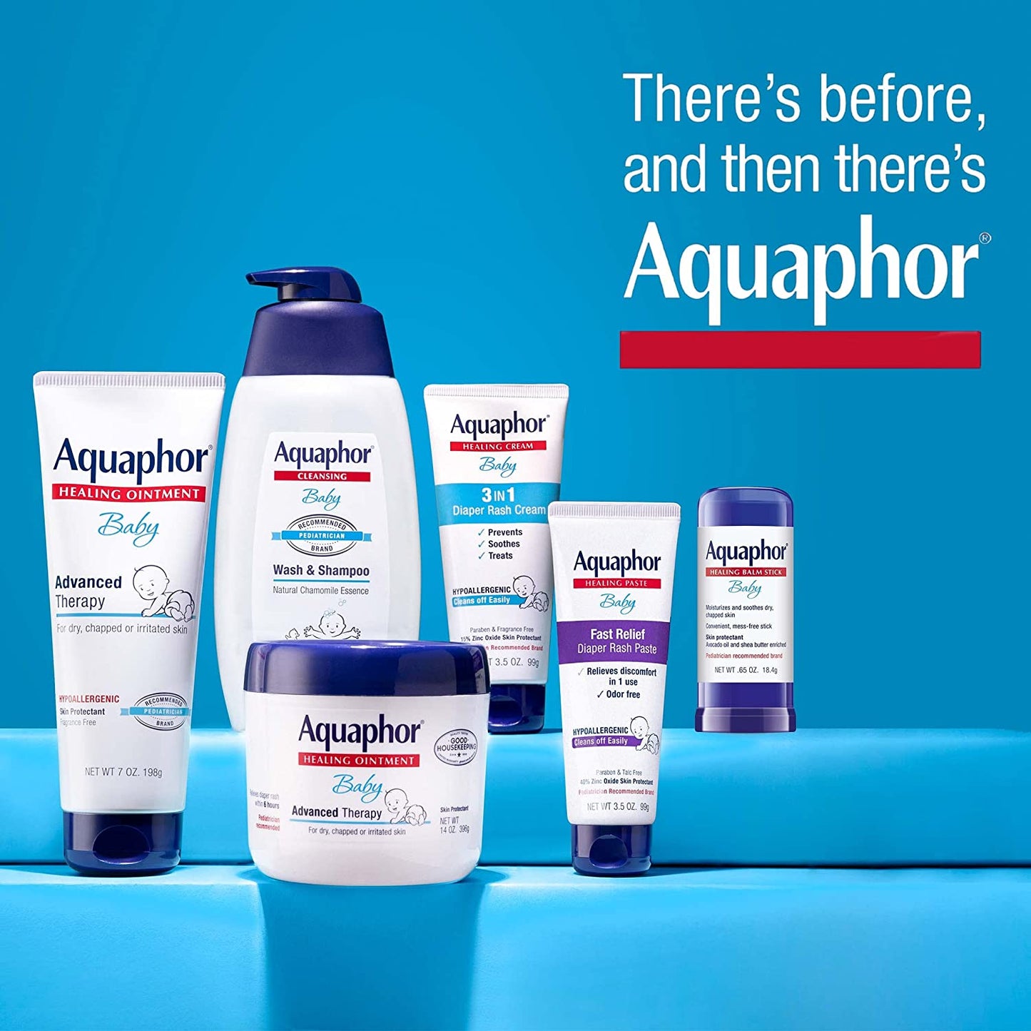 Aquaphor Baby Wash & Shampoo 16.9 Fluid Ounce - Pediatrician Recommended Brand