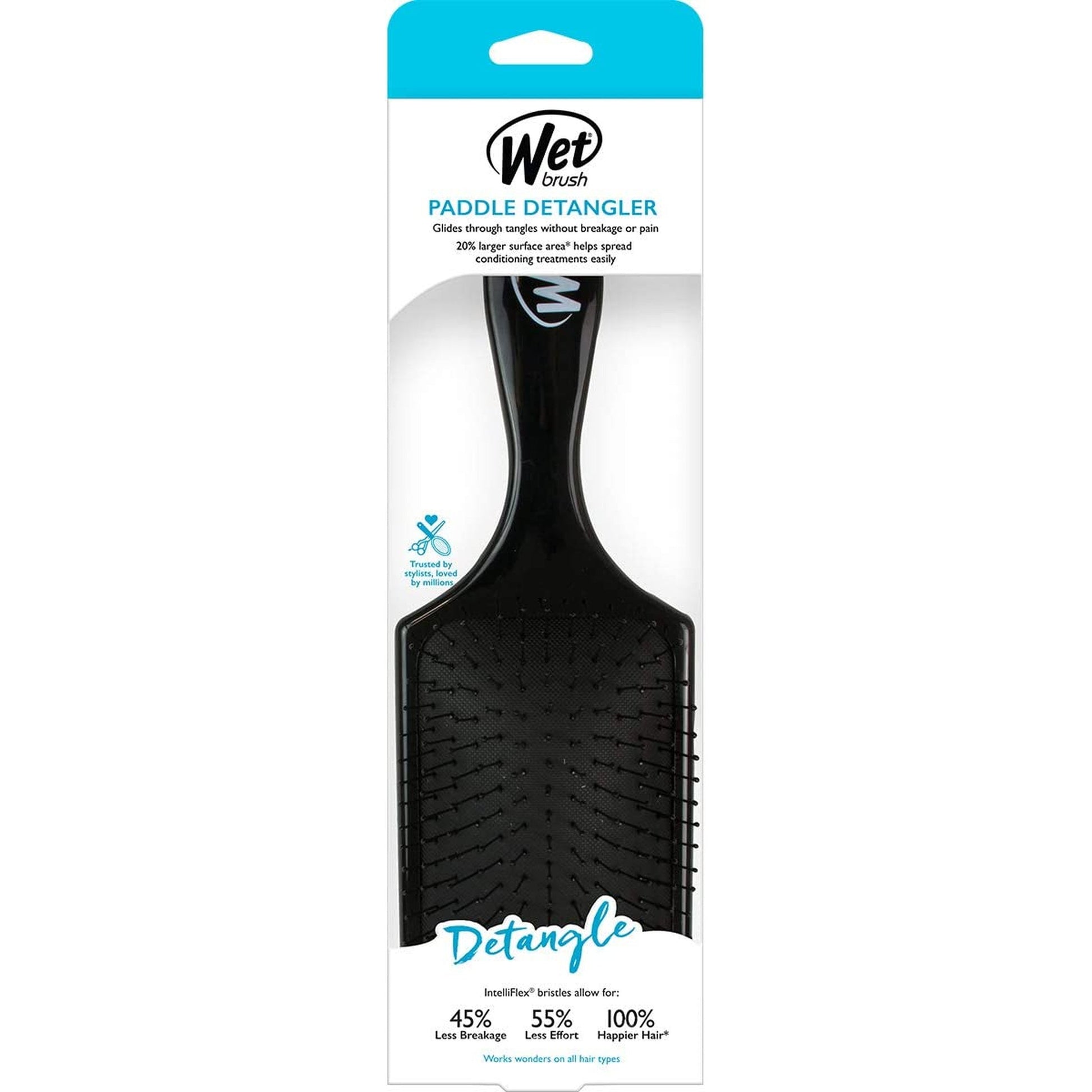 Wetbrush Paddle, Black