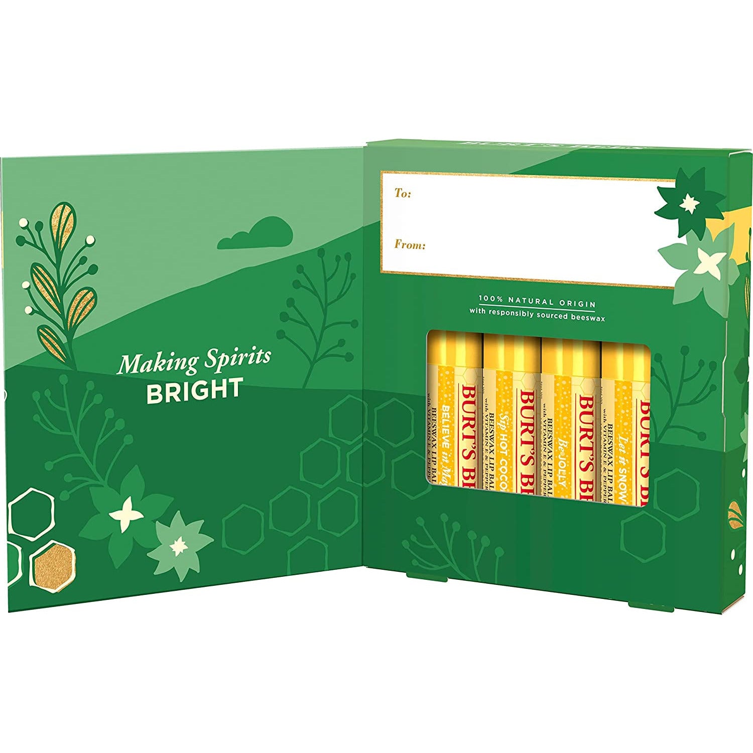 BURTS BEES JINGLE BALMS GIFT SET