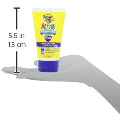 Banana Boat Sunscreen Kids MAX Protect & Play Broad Spectrum Sun Care Sunscreen Lotion - SPF 100, 4 Ounce