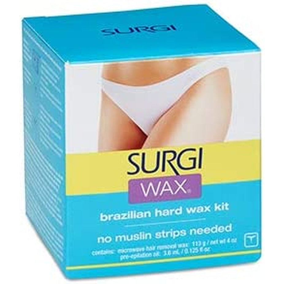 Surgi Hard Wax - Waxing for Hair Removal (113 Ml) (Brazialian - Old Version)