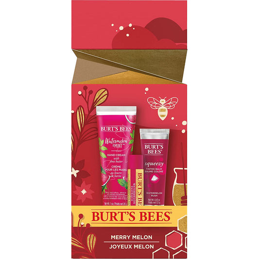 Burts Bees Merry Melon Gift Set