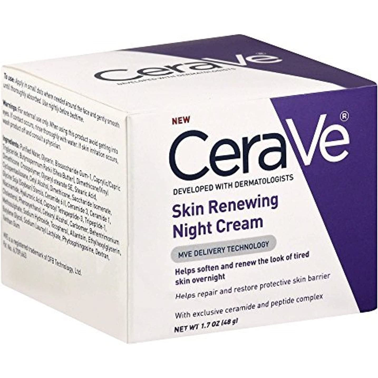 Cerave 2 Oz. Skin Renewing Night Cream by Cerave